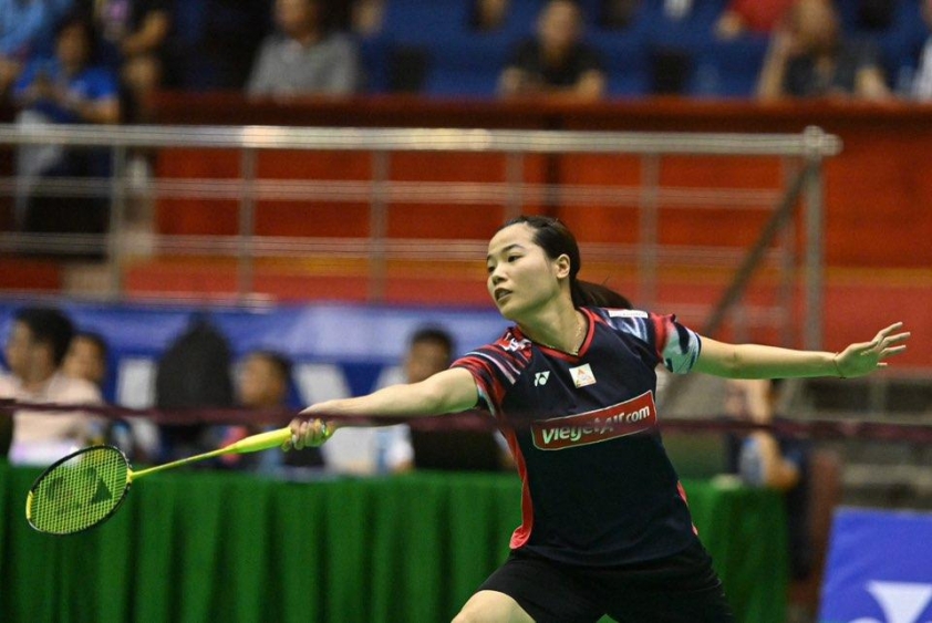 Nguyễn Thùy Linh chuẩn bị thi đấu