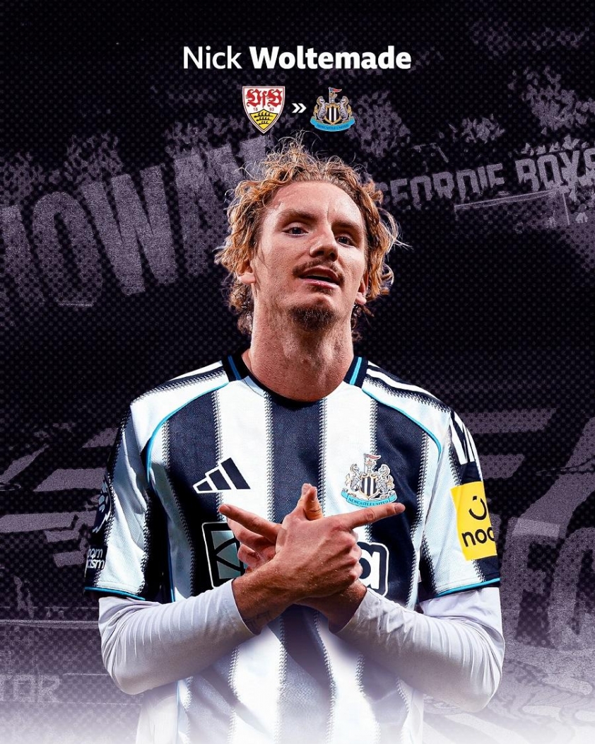 Tân binh chất lượng của Newcatle. (Ảnh: Nền tảng X) Tân binh chất lượng của Newcastle