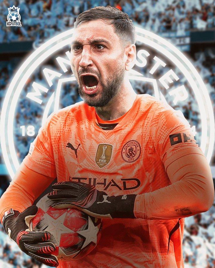 Bức tường thành xuất hiện để bảo vệ khung thành Man City giữa thời điểm khó khăn. (Ảnh: Nền tảng X) Thủ môn Donnarumma