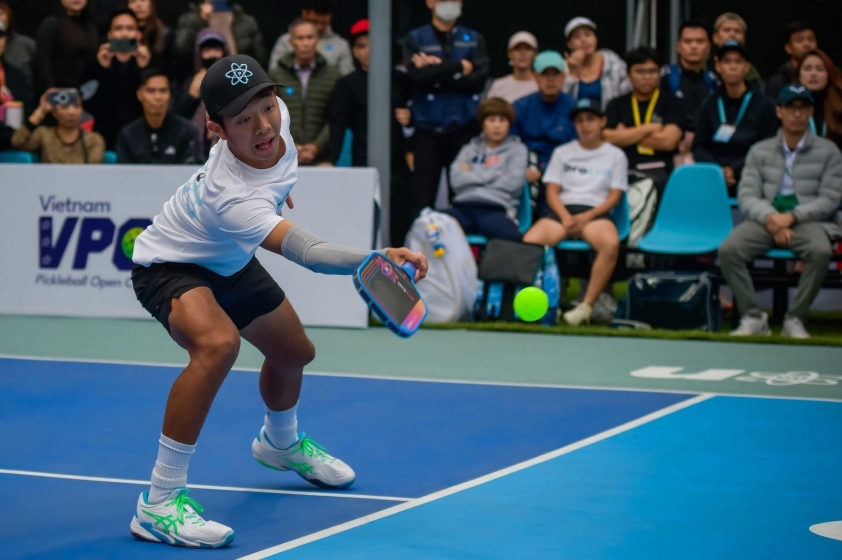 Quang Dương với phong cách thi đấu mạnh mẽ và tốc độ Quang Dương thi đấu