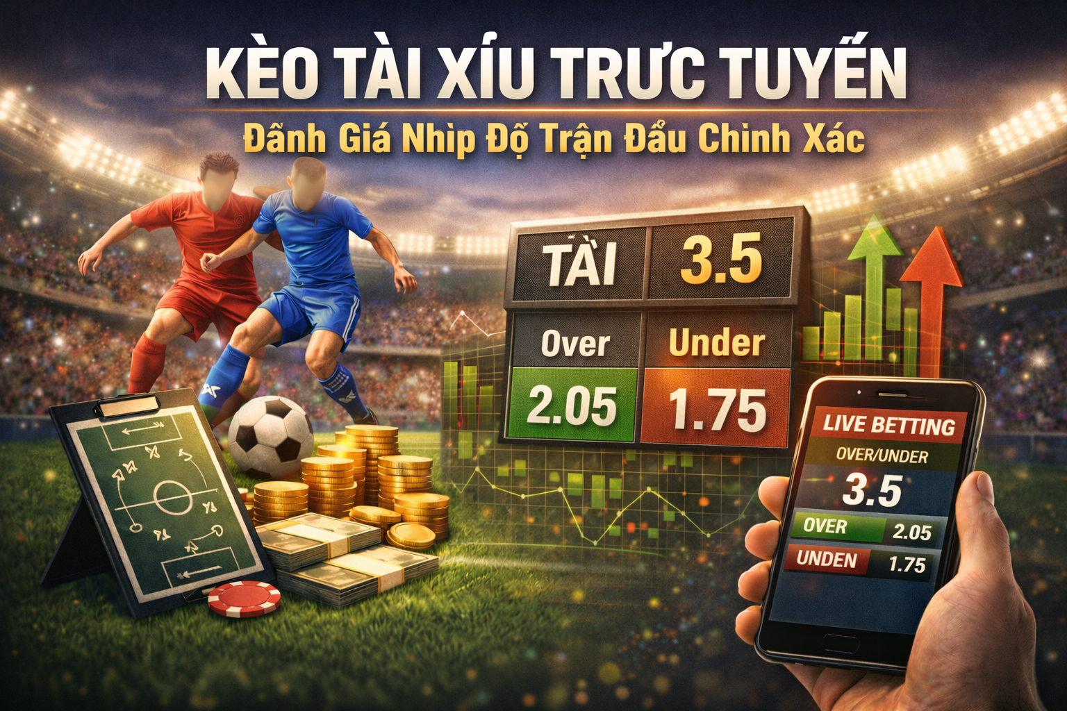 Kèo Tài Xỉu và bóng đá trực tuyến