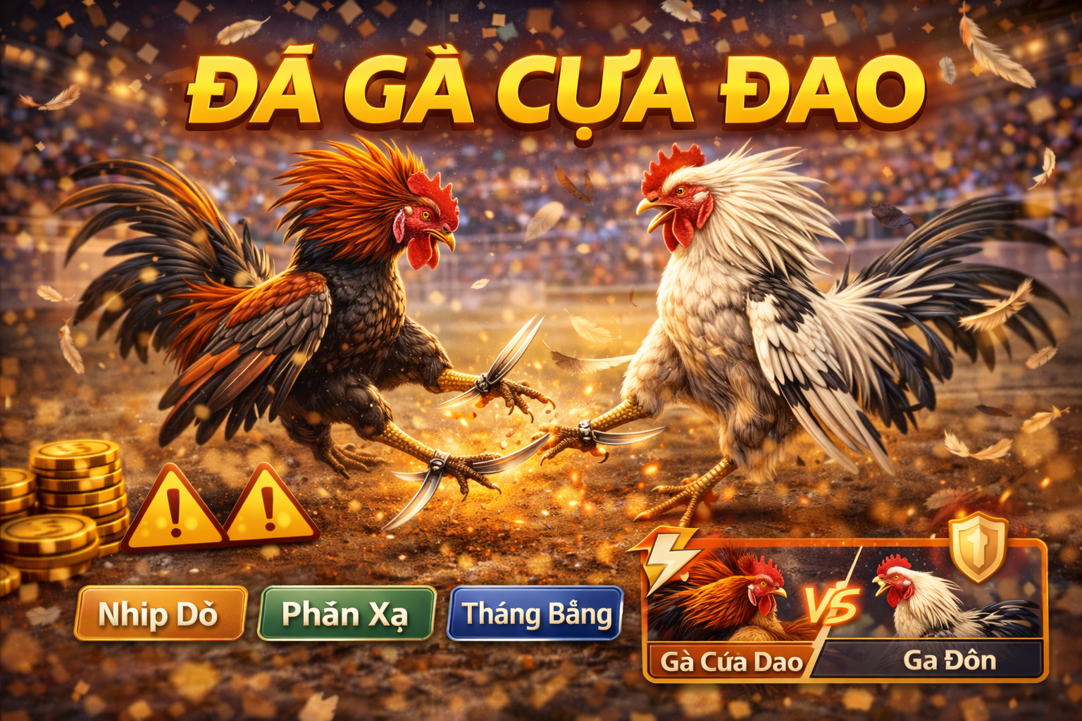 Điểm Khác Nhau Giữa Đá Gà Cựa Dao Và Gà Đòn